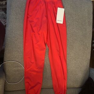 lululemon athletica Red Track Pants women’s